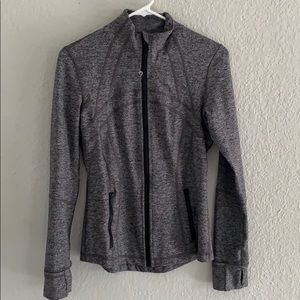 Lululemon Define Jacket in Heathered Black